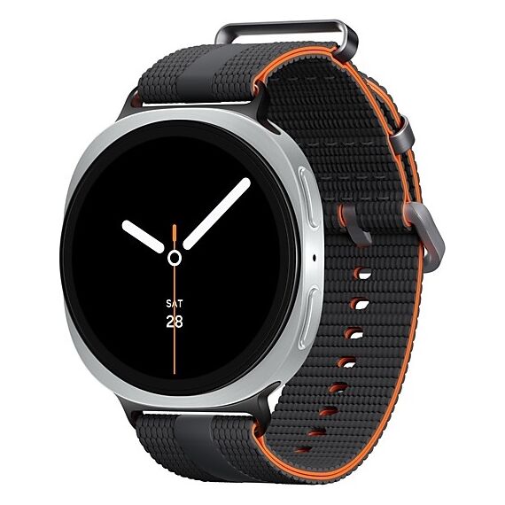 Galaxy Watch8 | 44 мм | Silver | Athleisure/Graphite | S/M, Размер ремешка : S/M, Тип ремешка : Athleisure, Размер корпуса : 44 мм, Подключение часов : Bluetooth / Wi-Fi, Цвет ремешка: Graphite, Цвет: Silver